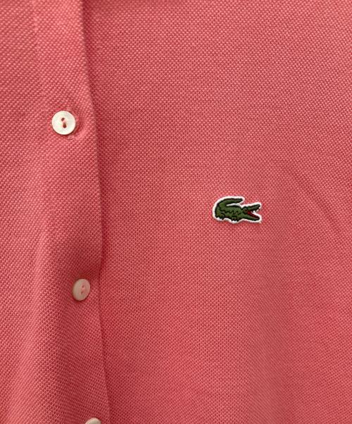 LACOSTE（ラコステ）LACOSTE (ラコステ) ドレスポロ ピンク サイズ:40の古着・服飾アイテム