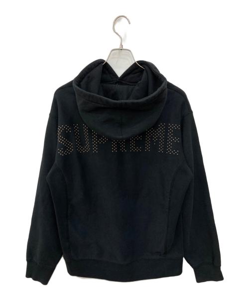 SUPREME（シュプリーム）Supreme (シュプリーム) studded hooded sweatshirt ブラック サイズ:Sの古着・服飾アイテム