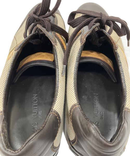 LOUIS VUITTON（ルイ ヴィトン）LOUIS VUITTON (ルイ ヴィトン) バストーユ・ライン・スニーカー ベージュ サイズ:SIZE 9の古着・服飾アイテム