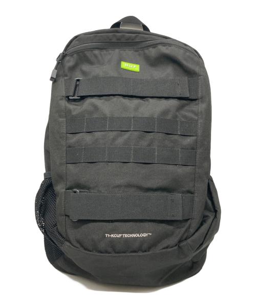 HUF（ハフ）HUF (ハフ) ミッションバックパック ブラックの古着・服飾アイテム