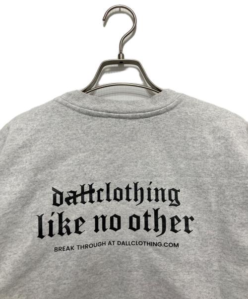 DALL（ダル）DALL (ダル) プリントスウェット グレー サイズ:XLの古着・服飾アイテム