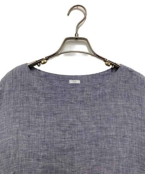 ichi（イチ）ichi (イチ) リネンロングワンピース ネイビー サイズ:不明の古着・服飾アイテム