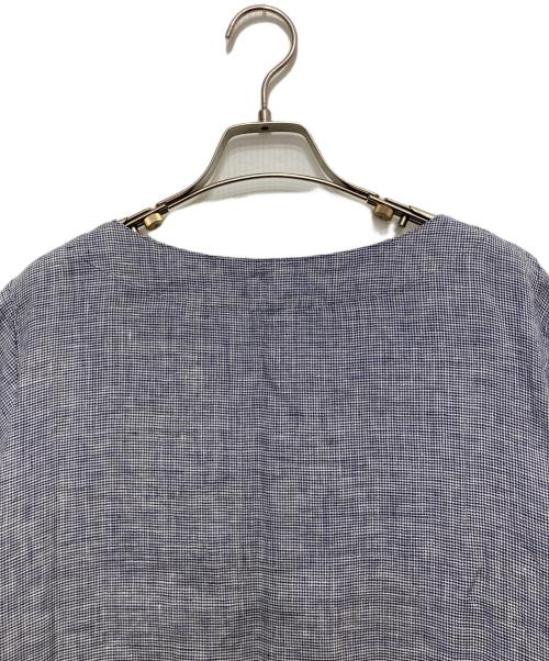 ichi（イチ）ichi (イチ) リネンロングワンピース ネイビー サイズ:不明の古着・服飾アイテム