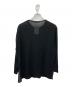 BEAUTY&YOUTH UNITED ARROWS (ビューティーアンドユースユナイテッドアローズ) クレップクルーネックカーディガン ブラック サイズ:FREE 未使用品：4000円