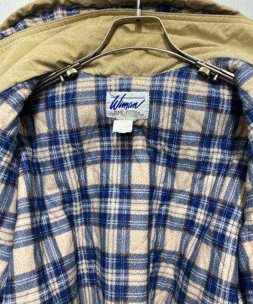 Wiman（ワイマン）Wiman (ワイマン) ナイロンジャケット ベージュ サイズ:Lの古着・服飾アイテム