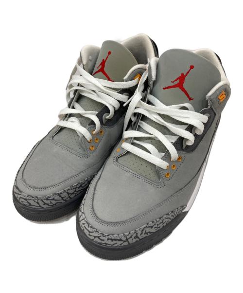 NIKE（ナイキ）NIKE (ナイキ) Air Jordan 3 グレー サイズ:28.5㎝の古着・服飾アイテム