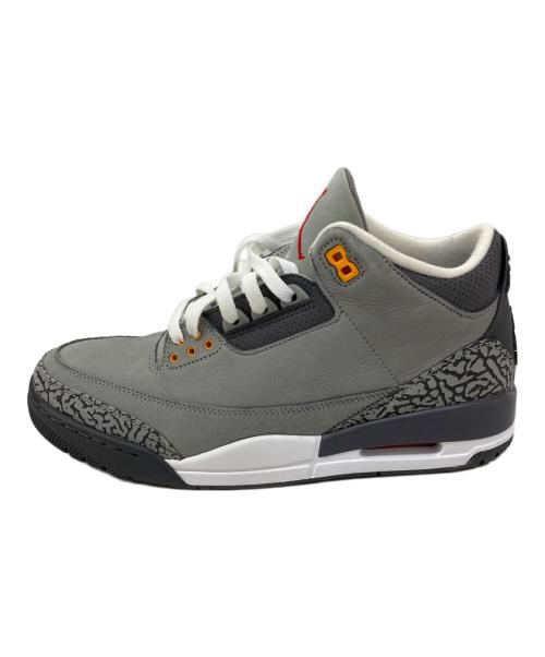 NIKE（ナイキ）NIKE (ナイキ) Air Jordan 3 グレー サイズ:28.5㎝の古着・服飾アイテム