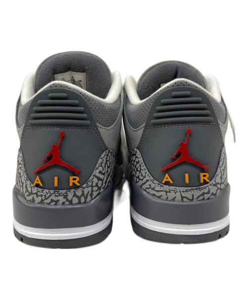 NIKE（ナイキ）NIKE (ナイキ) Air Jordan 3 グレー サイズ:28.5㎝の古着・服飾アイテム