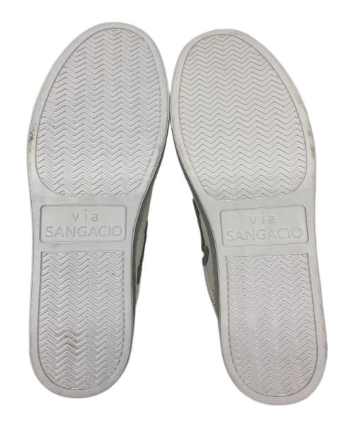 Sangacio（サンガッチョ）SANGACIO (サンガッチョ) にゅ～ず ホワイト サイズ:27㎝の古着・服飾アイテム