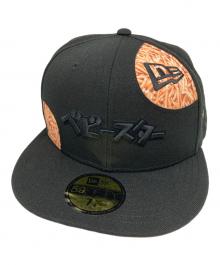 New Era（ニューエラ）の古着「コラボキャップ」｜ブラック