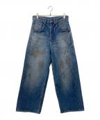 BEAMS×FUTURE ARCHIVEビームス×フューチャー アーカイブ）の古着「BAGGY FIT DENIM」｜インディゴ