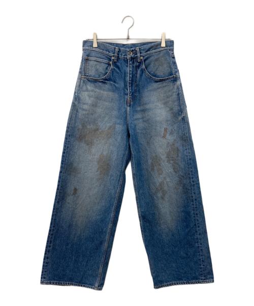 BEAMS（ビームス）BEAMS (ビームス) FUTURE ARCHIVE (フューチャー アーカイブ) BAGGY FIT DENIM インディゴ サイズ:SIZE Sの古着・服飾アイテム