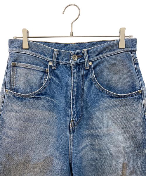 BEAMS（ビームス）BEAMS (ビームス) FUTURE ARCHIVE (フューチャー アーカイブ) BAGGY FIT DENIM インディゴ サイズ:SIZE Sの古着・服飾アイテム