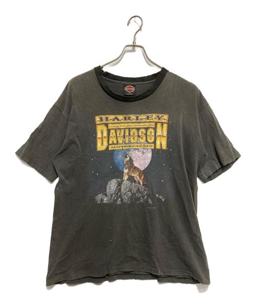 HARLEY-DAVIDSON（ハーレーダビッドソン）HARLEY-DAVIDSON (ハーレーダビッドソン) プリントTシャツ グレー サイズ:Lの古着・服飾アイテム