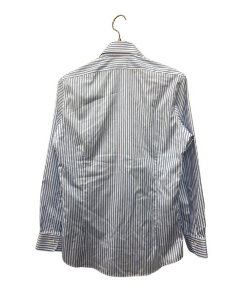 BROOKS BROTHERS（ブルックスブラザーズ）BROOKS BROTHERS (ブルックスブラザーズ) ボタンダウンストライプシャツ スカイブルー サイズ:141/2 未使用品の古着・服飾アイテム