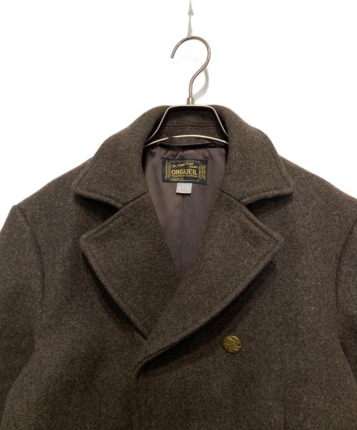 ORGUEIL（オルゲイユ）ORGUEIL (オルゲイユ) Ulster Jacket ブラウン サイズ:SIZE 40の古着・服飾アイテム