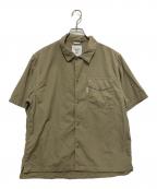 FIDELITYフィデリティー）の古着「MARINE SHIRTS S/S」｜ベージュ
