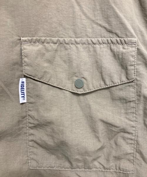 FIDELITY（フィデリティー）FIDELITY (フィデリティー) MARINE SHIRTS S/S ベージュ サイズ:Lの古着・服飾アイテム
