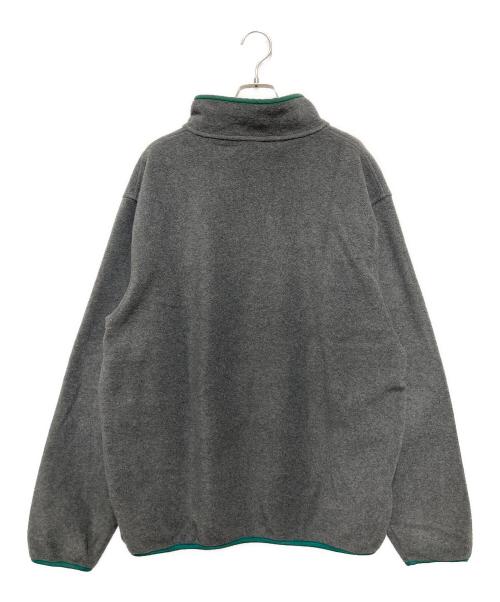 SEDAN ALL-PURPOSE（セダンオールパーパス）SEDAN ALL-PURPOSE (セダンオールパーパス) FLEECE SNAP PULLOVER グレー サイズ:Mの古着・服飾アイテム