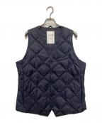 TAIONタイオン）の古着「ダウンベスト」｜ネイビー