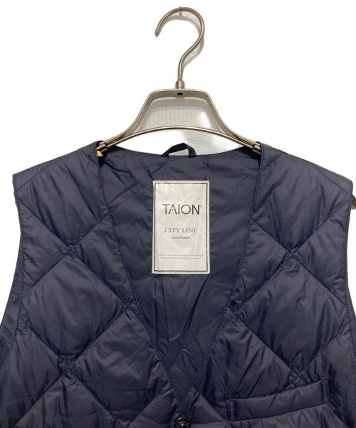 TAION（タイオン）TAION (タイオン) ダウンベスト ネイビー サイズ:Lの古着・服飾アイテム