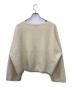 BABYLONE (バビロン) フォックスカシミヤニットプルオーバー ベージュ サイズ:Free：6000円
