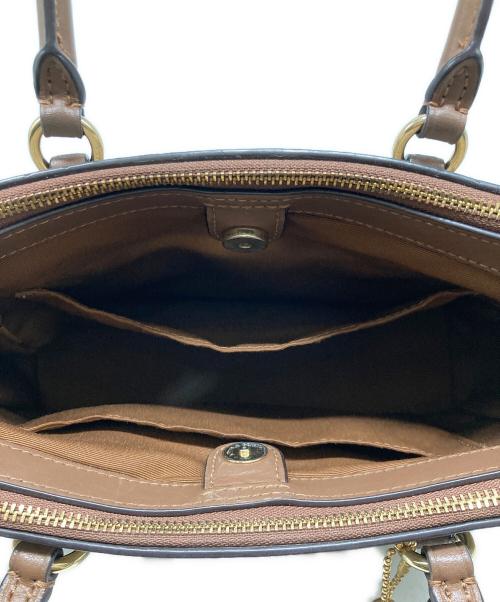 COACH（コーチ）COACH (コーチ) 2WAYショルダーバッグ ブラウンの古着・服飾アイテム