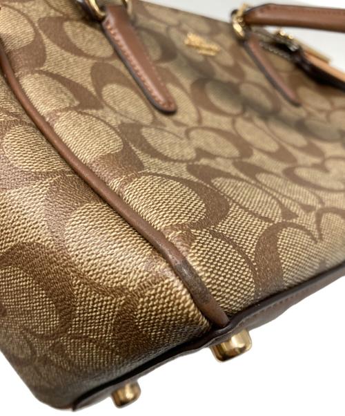 COACH（コーチ）COACH (コーチ) 2WAYショルダーバッグ ブラウンの古着・服飾アイテム