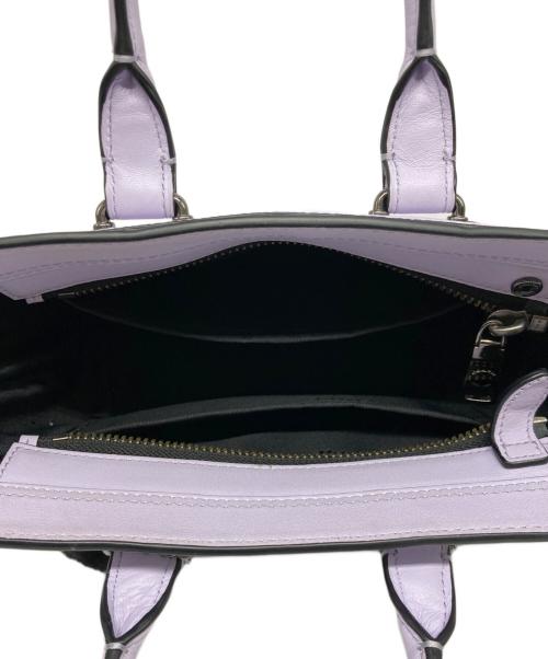 COACH（コーチ）COACH (コーチ) 2WAYショルダーバッグ パープルの古着・服飾アイテム