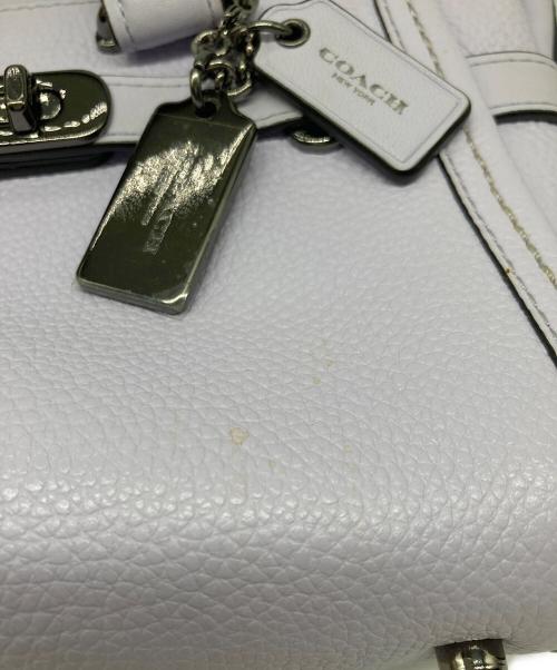 COACH（コーチ）COACH (コーチ) 2WAYショルダーバッグ パープルの古着・服飾アイテム