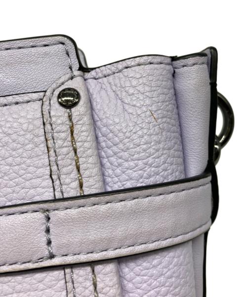 COACH（コーチ）COACH (コーチ) 2WAYショルダーバッグ パープルの古着・服飾アイテム