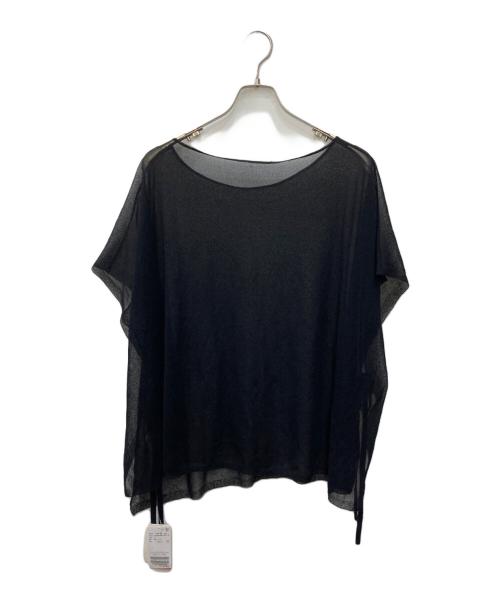 DEUXIEME CLASSE（ドゥーズィエム クラス）Deuxieme Classe (ドゥーズィエム クラス) Transparent ケープ ブラック サイズ:FREEの古着・服飾アイテム