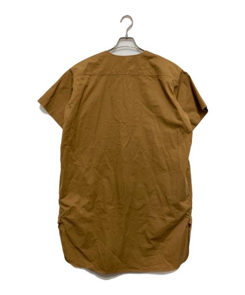CELINE（セリーヌ）CELINE (セリーヌ) 半袖ワンピース ブラウン サイズ:Mの古着・服飾アイテム