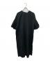 ENFOLD（エンフォルド）の古着「Washed COバルーンスリーブDRESS」｜ブラック