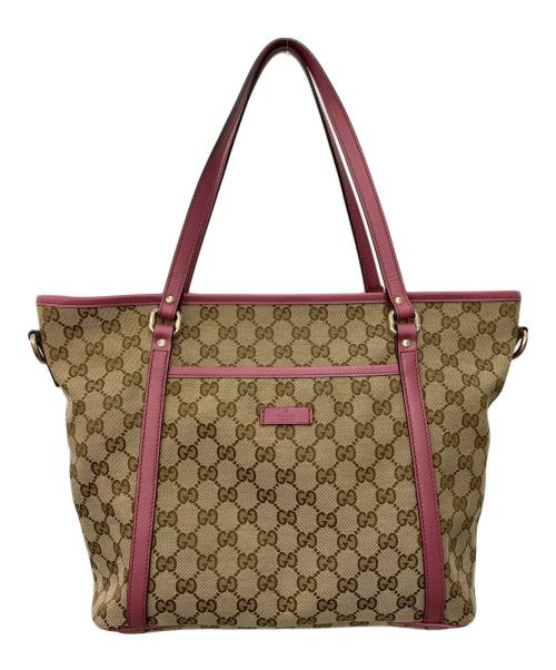 GUCCI（グッチ）GUCCI (グッチ) GGキャンバス2WAYバッグの古着・服飾アイテム