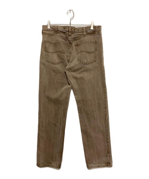 LEE（リー）LEE (リー) レギュラーカラーデニムパンツ ブラウン サイズ:SIZE 86cm (W34)の古着・服飾アイテム