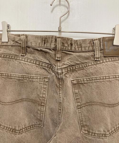 LEE（リー）LEE (リー) レギュラーカラーデニムパンツ ブラウン サイズ:SIZE 86cm (W34)の古着・服飾アイテム
