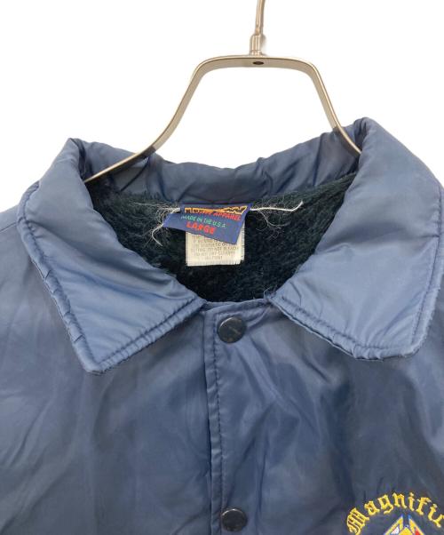 Hilton（ヒルトン）Hilton (ヒルトン) 80’s裏ボアコーチジャケット ネイビー サイズ:Ｌの古着・服飾アイテム