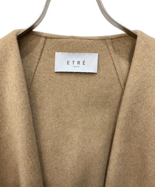ETRE TOKYO（エトレトウキョウ）ETRE TOKYO (エトレトウキョウ) フーディーリバーコート ブラウン サイズ:Mの古着・服飾アイテム