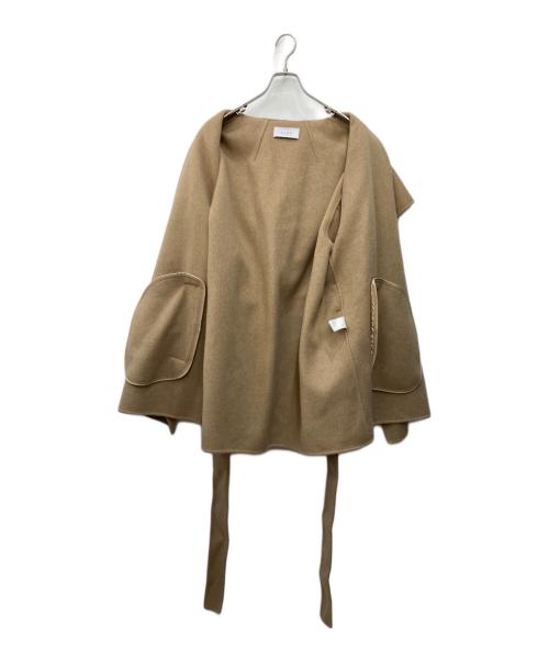 ETRE TOKYO（エトレトウキョウ）ETRE TOKYO (エトレトウキョウ) フーディーリバーコート ブラウン サイズ:Mの古着・服飾アイテム