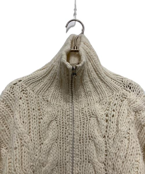 TODAYFUL（トゥデイフル）TODAYFUL (トゥデイフル) Volume Handknit Cardigan アイボリー サイズ:FREEの古着・服飾アイテム