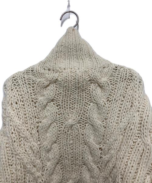 TODAYFUL（トゥデイフル）TODAYFUL (トゥデイフル) Volume Handknit Cardigan アイボリー サイズ:FREEの古着・服飾アイテム