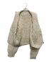 中古・古着 TODAYFUL (トゥデイフル) Volume Handknit Cardigan アイボリー サイズ:FREE：15000円