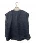 GALERIE VIE (ギャルリーヴィー) リネンポプリン カットオフフリルブラウス ネイビー サイズ:FREE：8000円
