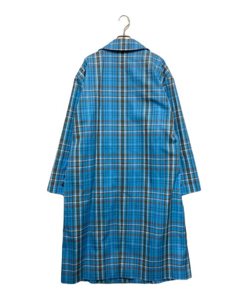 MAISON SPECIAL（メゾンスペシャル）MAISON SPECIAL (メゾンスペシャル) Check Overspring Coat ブルー サイズ:FREEの古着・服飾アイテム