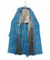 中古・古着 MAISON SPECIAL (メゾンスペシャル) Check Overspring Coat ブルー サイズ:FREE：15000円