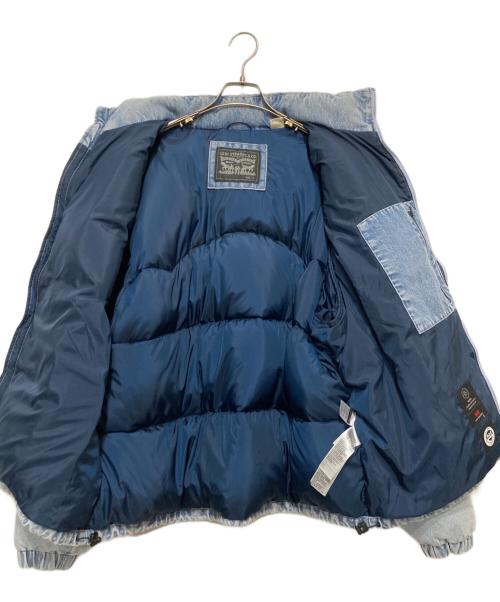 LEVI'S（リーバイス）LEVI'S (リーバイス) SUPER PUFFER JACKET ブルー サイズ:Mの古着・服飾アイテム