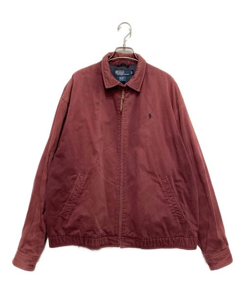 POLO RALPH LAUREN（ポロ・ラルフローレン）POLO RALPH LAUREN (ポロ・ラルフローレン) スイングトップ レッド サイズ:Mの古着・服飾アイテム