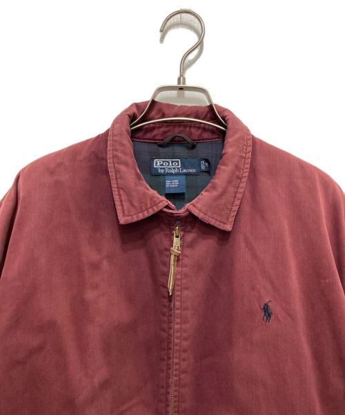 POLO RALPH LAUREN（ポロ・ラルフローレン）POLO RALPH LAUREN (ポロ・ラルフローレン) スイングトップ レッド サイズ:Mの古着・服飾アイテム