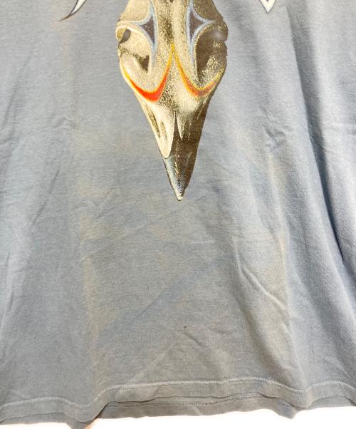anvil（アンヴィル）anvil (アンヴィル) 00’sプリントTシャツ ブルー サイズ:Ⅿの古着・服飾アイテム
